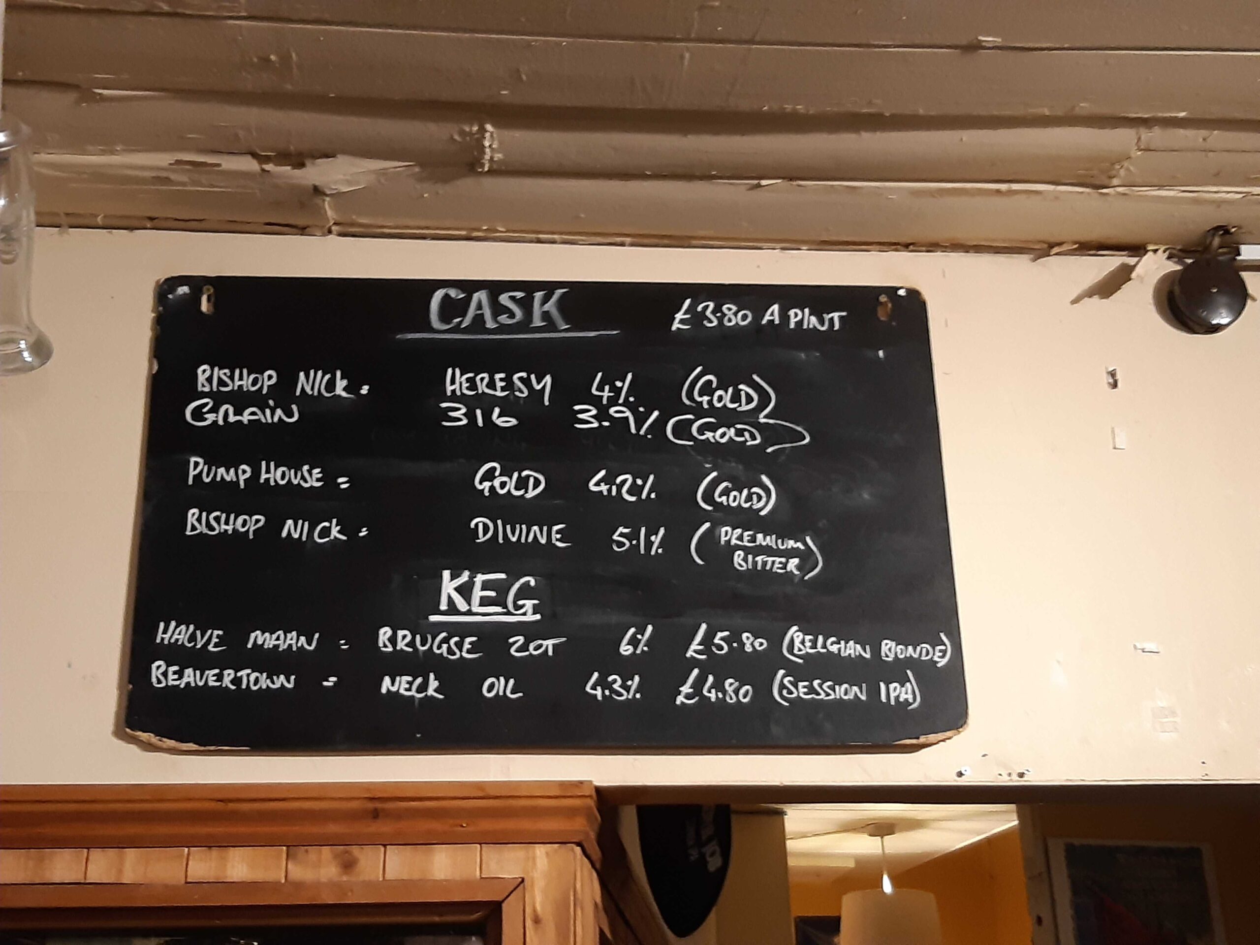 Essex Midweek Meeting Notes October 2021 – The Hop Shop, Chelmsford