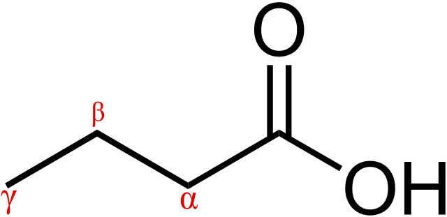 Butyric acid carbons